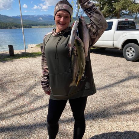 fishing at the lake